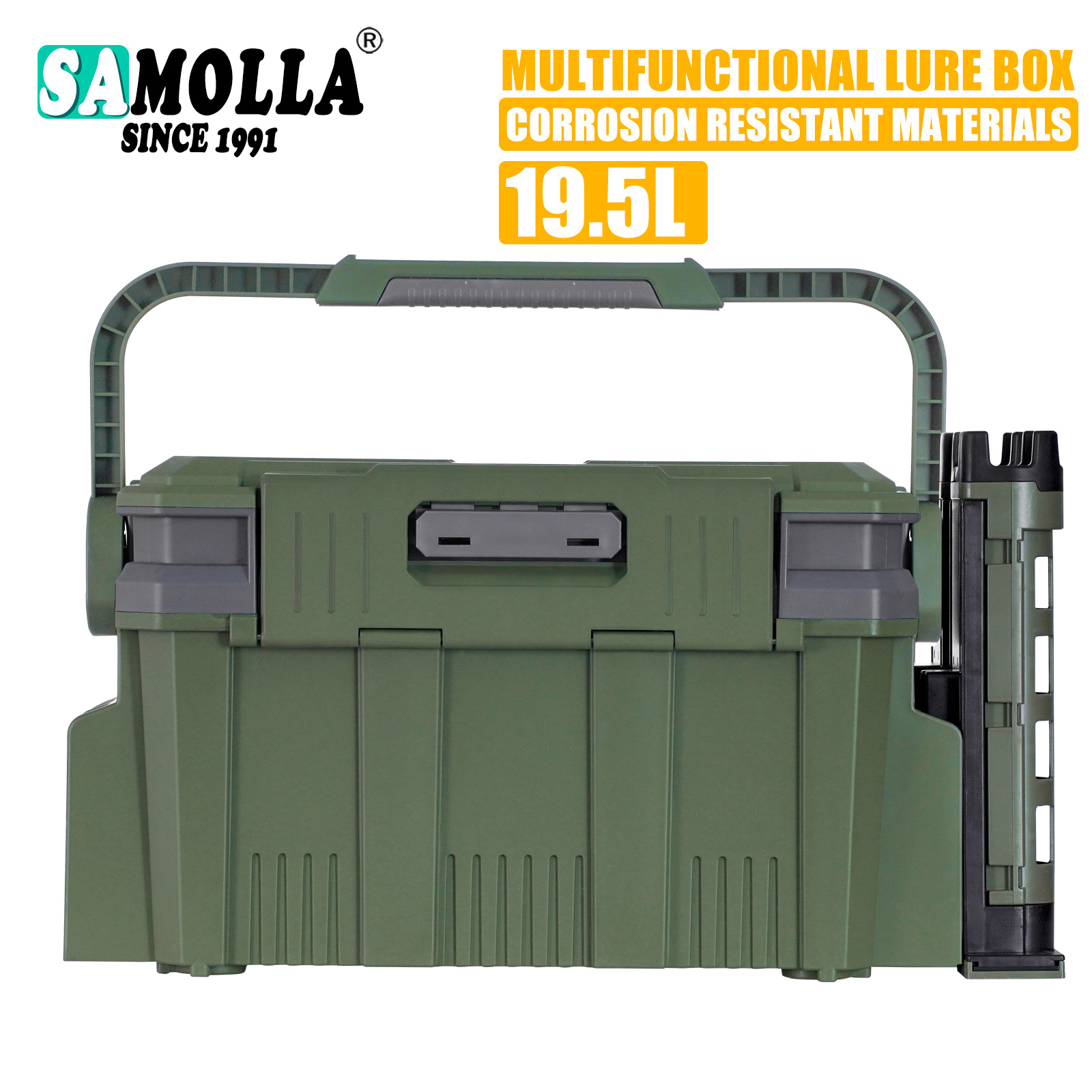 Quality Fishing Equipment - Juego de caja de pesca grande,