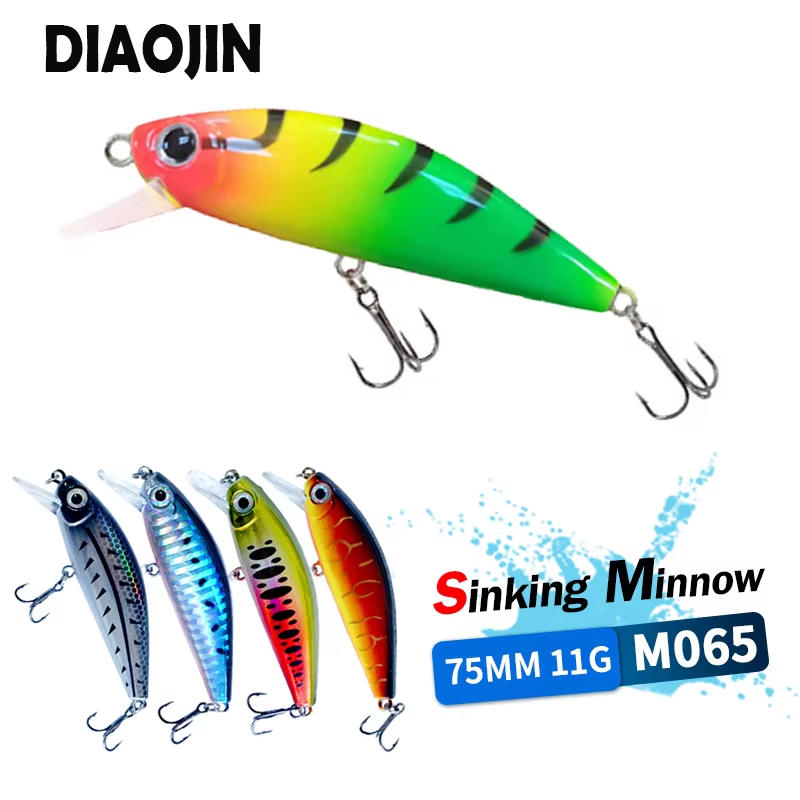 Fishing Equipment Japan - Señuelos de Pesca Minnow de Hundimiento