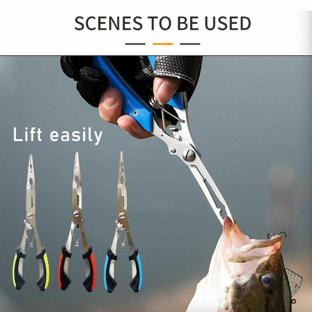 Fishing Equipment Amazon - Alicates de pesca de acero inoxidable