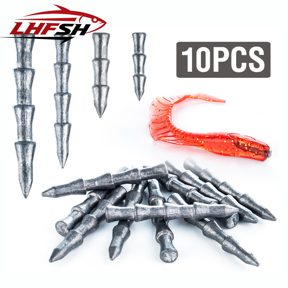 Bass Fishing Lure - LHFSH 10 piezas Pesas para uñas,