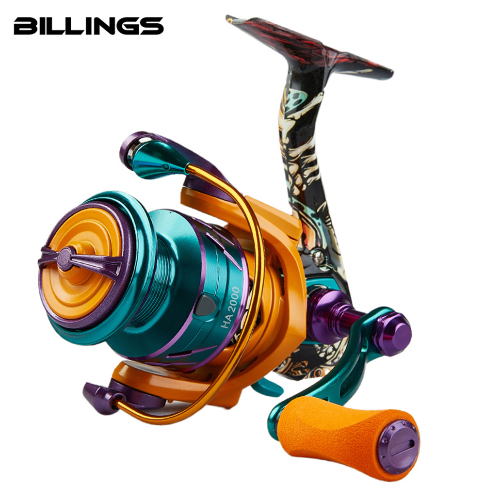 Fishing Equipment Daiwa - Carrete giratorio BILLINGS HA, arrastre máximo