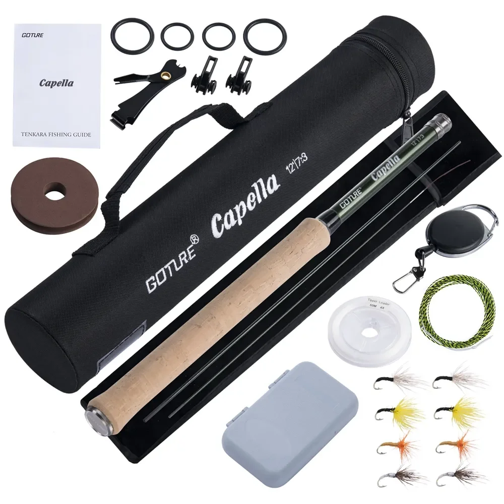 Fly Fishing Set - Goture - Combo de Caña de