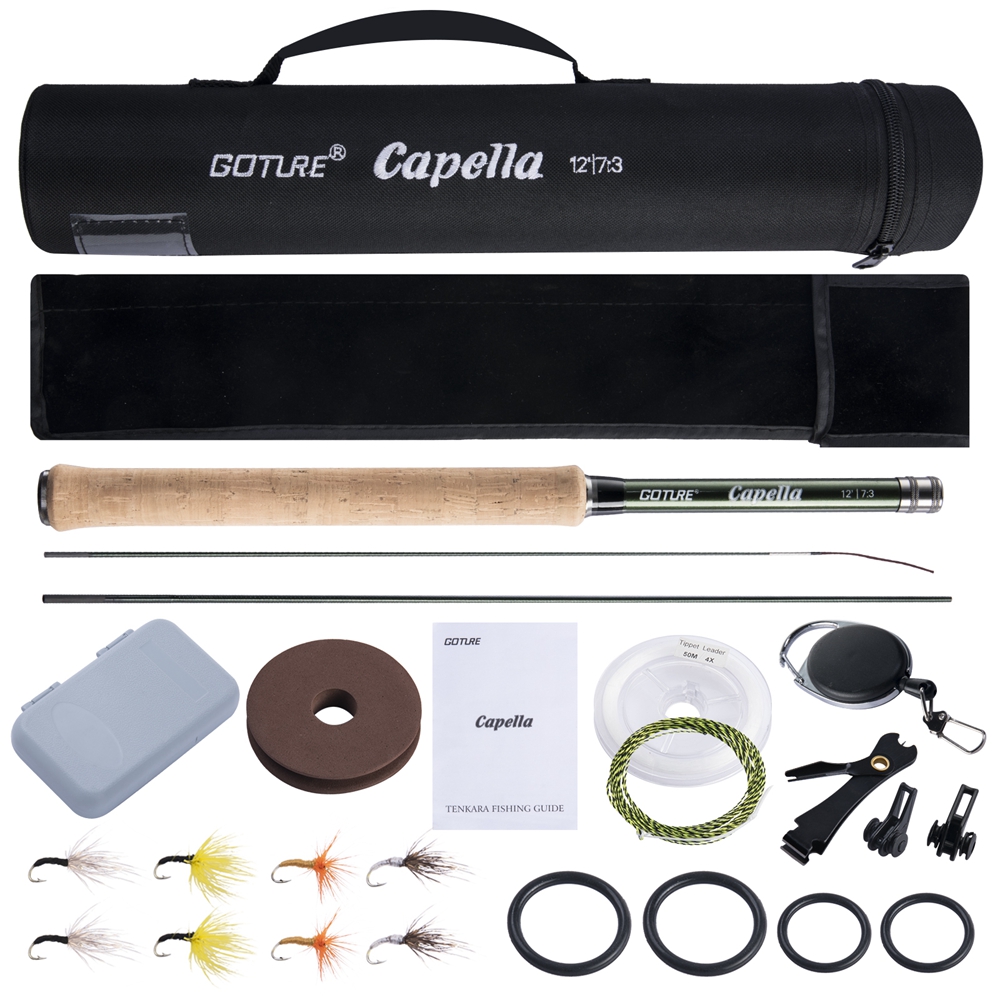 Goture Tenkara-caña de pescar  - Fly Fishing Set reseña y precio