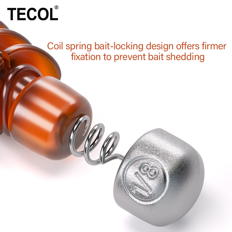 Plomada de pesca TECOL 1G 1.75 - Bass Fishing Lure reseña y precio