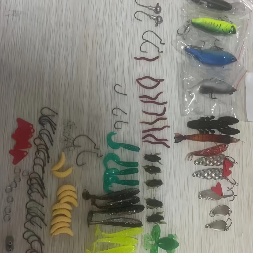 Kit de 133 piezas de señuelos  - Bass Fishing Lure reseña y precio