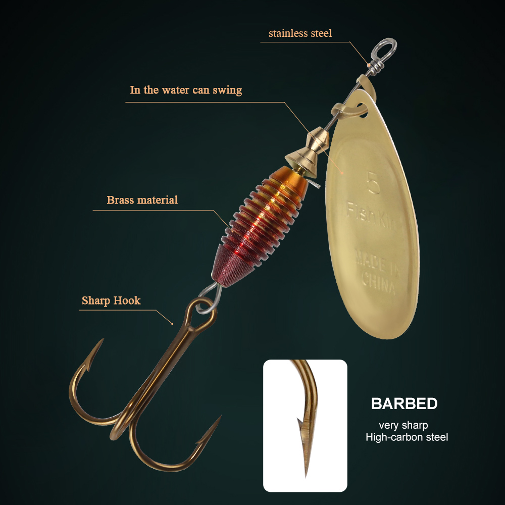 Señuelo de pesca metálico, 4g, - Quality Fishing Equipment reseña y precio