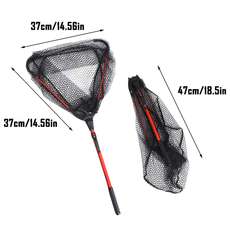 Red de Pesca Plegable Triangul - Landing Net Telescopic reseña y precio