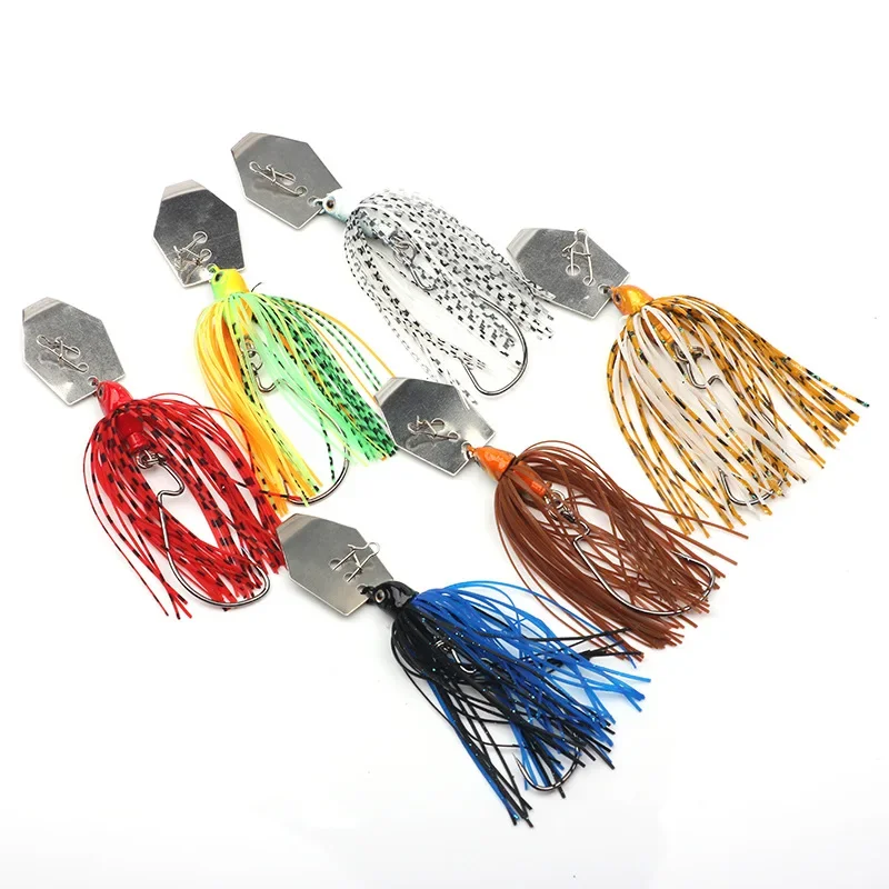 6 unids/set Chatterbait Señuel - Bass Fishing Lure reseña y precio
