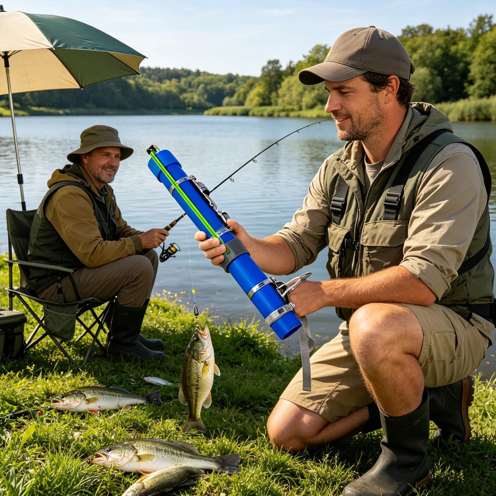 Caña de Pesca con Catapulta y  - Bass Fishing Lure reseña y precio