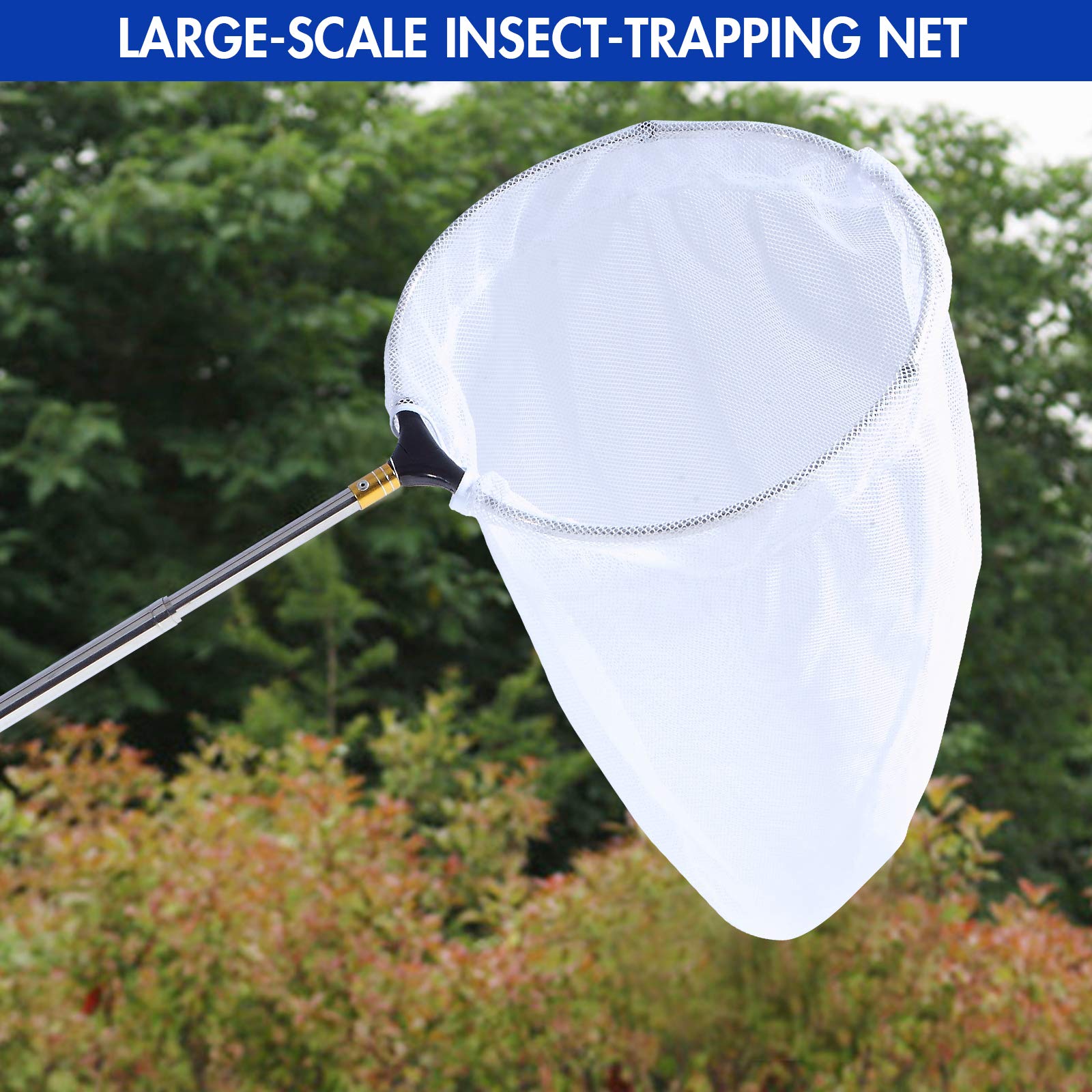 Red telescópica de acero inoxi - Landing Net Telescopic reseña y precio