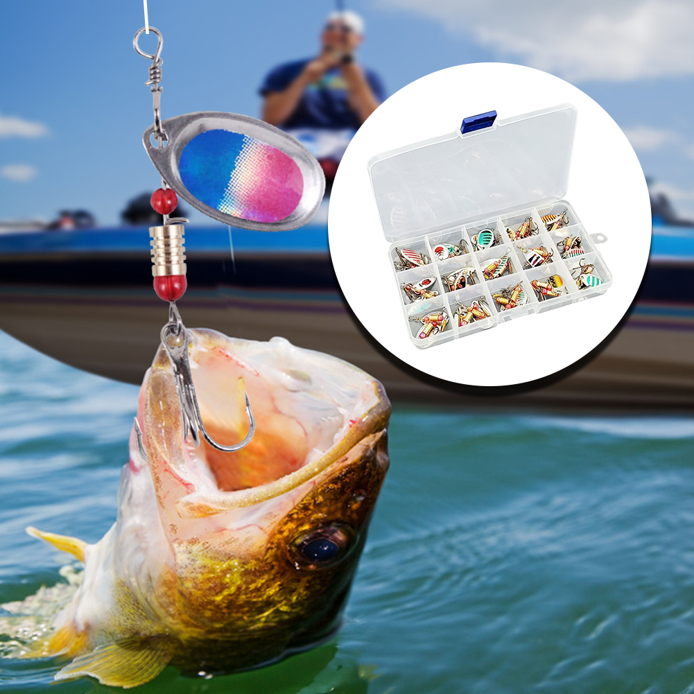 30 señuelos de pesca tipo cuch - Bass Fishing Lure reseña y precio