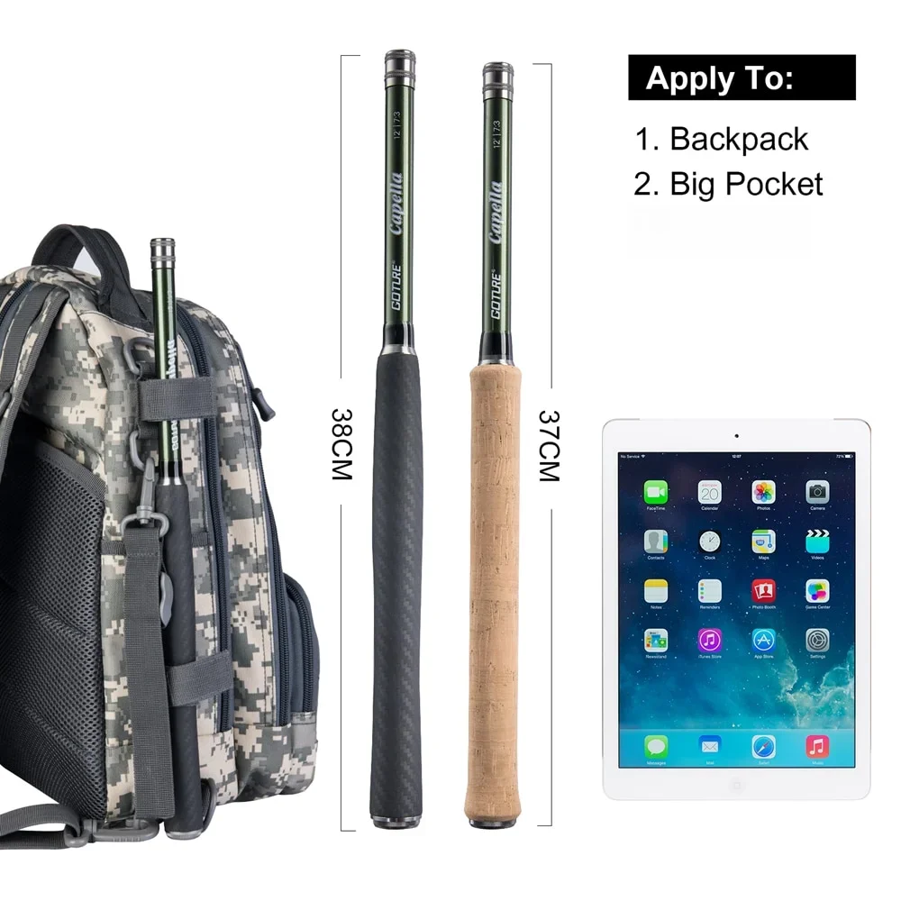 Goture - Combo de Caña de Pesc - Fly Fishing Set reseña y precio